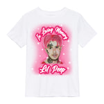 LIL PEEP AIR BRUSH TEE BY LIFE & AFTER X HITS ON HITS X BIGEGOLILEGO